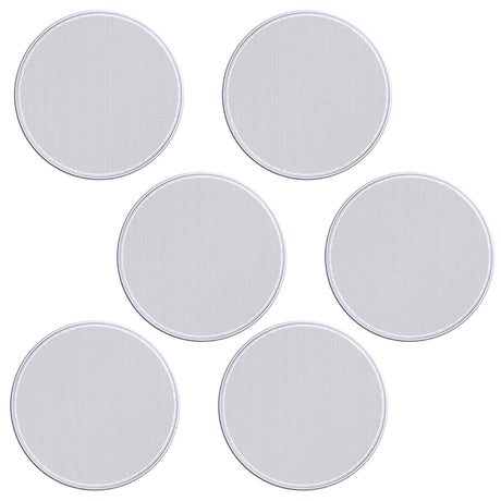 Biamp Desono SPA-GHH100 High Humidity Grille, White, 6-pack (CM20DTS, CM30DTD) - 909.0046.900 - Creation Networks