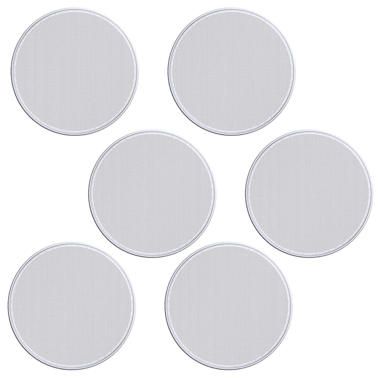 Biamp Desono SPA-GHH600 High Humidity Grille, White, 6-pack (DX-IC10 & DX-IC10SUB) - 909.0101.900 - Creation Networks