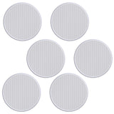 Biamp Desono SPA-GHH600 High Humidity Grille, White, 6-pack (DX-IC10 & DX-IC10SUB) - 909.0101.900 - Creation Networks