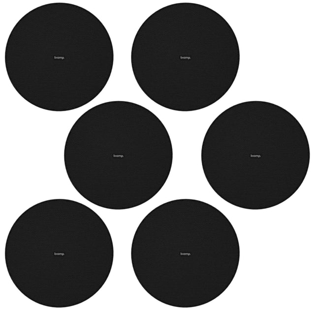 Biamp Desono SPA-GRB400 Black Grille, 6-pack (DX-IC6) - 909.0102.900 - Creation Networks