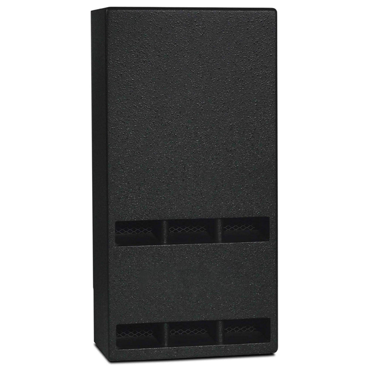 Biamp Desono SUB2201-BL Passive 10" subwoofer, 4 ohms / 250 watts, plywood construction with structured paint, pole mount adaptor, black - 911.1492.900 - Creation Networks