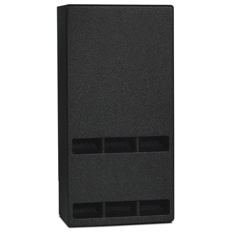 Biamp Desono SUB2201-BL Passive 10" subwoofer, 4 ohms / 250 watts, plywood construction with structured paint, pole mount adaptor, black - 911.1492.900 - Creation Networks