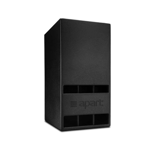 Biamp Desono SUB2400 Passive 2 x 10" subwoofer, 4 ohms or 16 ohms / 600 watts, plywood construction with structured paint, pole mount adaptor (Black) - 911.1493.900 - Creation Networks