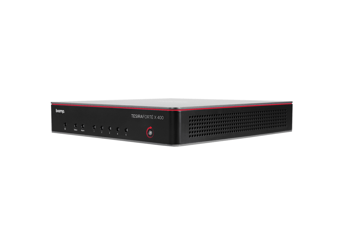 Biamp Devio MRB-L-SCX400-T Large meeting room bundle with Devio SCX 400 and black table microphones - 950.1793.900 - Creation Networks