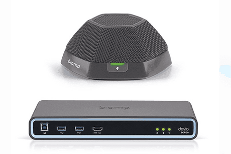 Biamp Devio SCR-25T Tabletop Microphone Solution - 911.0008.900 - Creation Networks
