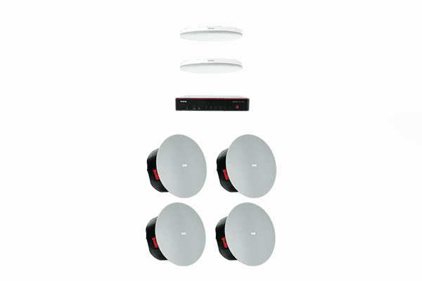 Biamp MRB-L-SCX400-C Large meeting room bundle with Devio SCX 400 and white ceiling microphones - 1791.900 - Creation Networks
