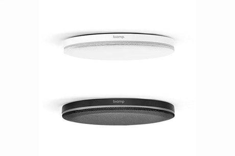 Biamp Parlé TCM-XEX AVB Low-profile Ceiling Microphone (Black) - 911.0509.900 - Creation Networks