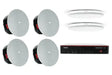 Biamp Tesira MRB-L-X400-C Certified large room bundle with TesiraFORTE X 400 and ceiling microphones - 950.1805.900 - Creation Networks