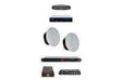 Biamp Tesira MRB-M-VT4-T Certified medium room bundle with black table microphone (Black) - 950.1734.900 - Creation Networks