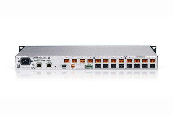 Biamp TesiraFORTÉ AVB CI Fixed I/O DSP - 911.0395.900 - Creation Networks