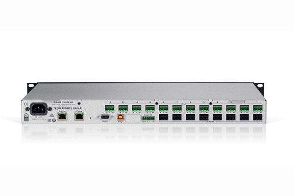 Biamp TesiraFORTÉ DAN AI Fixed I/O DSP - 911.0448.900 - Creation Networks