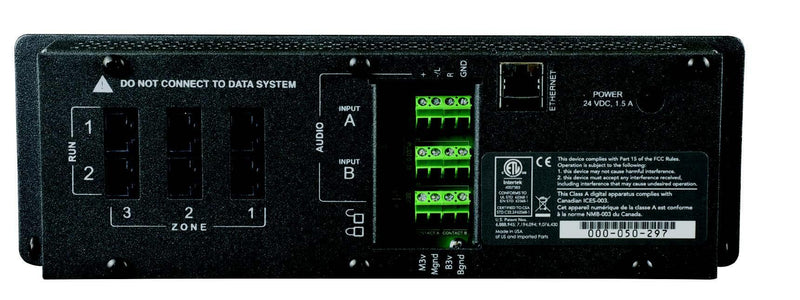 Cambridge Sound Qt 300 3-zone sound masking control module - 0824.900 - Creation Networks