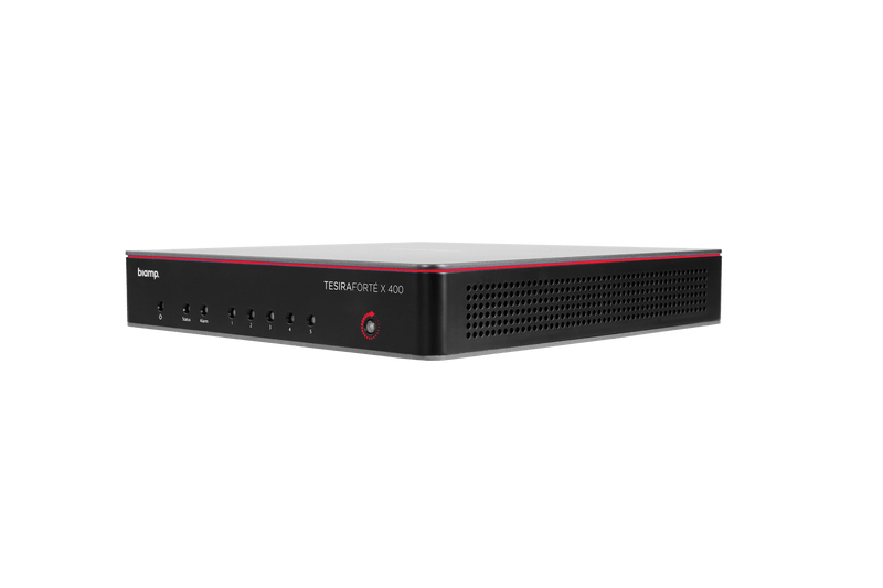Biamp MRB-L-X400-C Certified large room bundle with TesiraFORTE X 400 and ceiling microphones - 950.1805.900 - Creation Networks