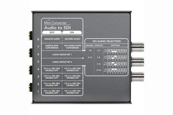 Blackmagic Design Audio to SDI Mini Converter - CONVMCAUDS2 - Creation Networks