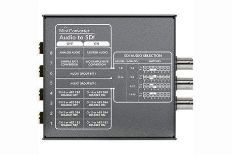 Blackmagic Design Audio to SDI Mini Converter - CONVMCAUDS2 - Creation Networks