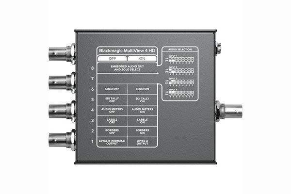 Blackmagic Design MultiView 4 HD - HDL-MULTIP3G/04HD - Creation Networks