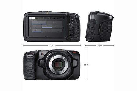 Blackmagic Design Pocket Cinema Camera 4K - CINECAMPOCHDMFT4K - Creation Networks