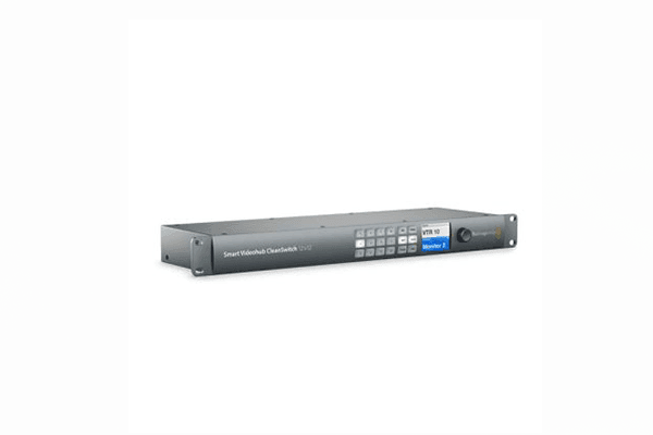 Blackmagic Design Smart Videohub CleanSwitch 12x12 - VHUBSMTCS6G1212 - Creation Networks