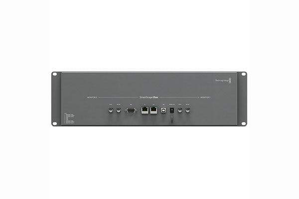 Blackmagic Design SmartScope Duo 4K Rack-Mounted Dual 6G-SDI Monitors - HDL-SMTWSCOPEDUO4K2 - Creation Networks