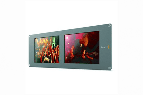 Blackmagic Design SmartView Duo Rackmountable Dual 8" LCD Monitors - HDL-SMTVDUO2 - Creation Networks