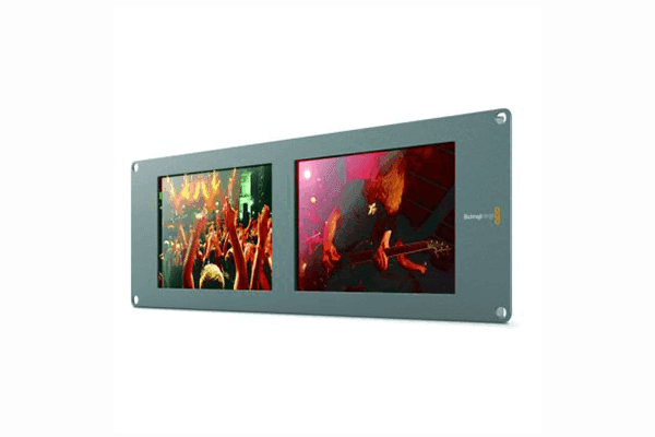 Blackmagic Design SmartView Duo Rackmountable Dual 8" LCD Monitors - HDL-SMTVDUO2 - Creation Networks
