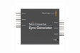 Blackmagic Design Sync Generator - CONVMSYNC - Creation Networks