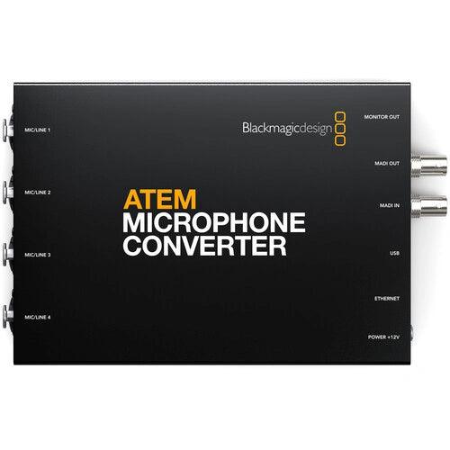 Blackmagic Design ATEM Microphone Converter - SWATEMTVSTDMC - Creation Networks