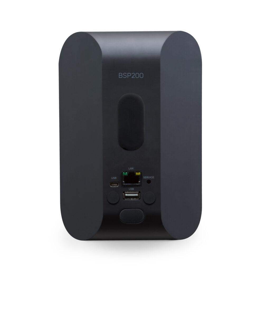 Bluesound BSP200-B PoE Compact Network Streaming Speaker (Black) - Creation Networks