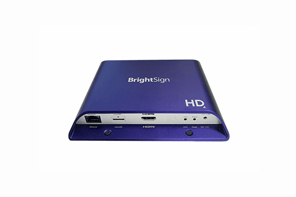 Brightsign- HD224 H.265, Full HD, mainstream HTML5 Player w-standard I-O package - Creation Networks