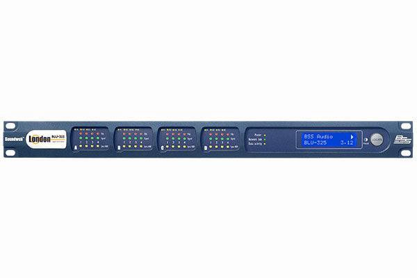 BSS BLU-326 Signal Processor w/Dante - BSSBLU326MXV9 - Creation Networks