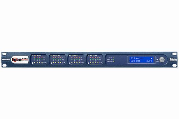 BSS BLU-805 Signal Processor with BLU link and AVB - BSSBLU805M-US - Creation Networks