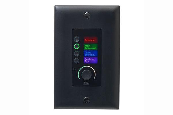 BSS EC-4BV-BLK-US Ethernet Controller with 4 Buttons and Volume (Black - US) - BSSEC4BV-BLK-M - Creation Networks