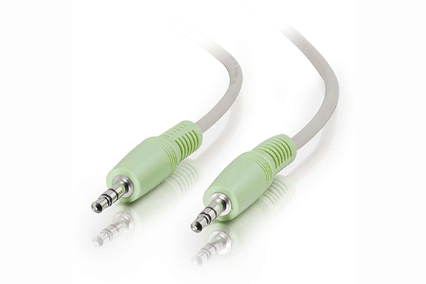C2G 12ft (3.7m) 3.5mm M/M Stereo Audio Cable (PC-99 Color-Coded) - 27412 - Creation Networks