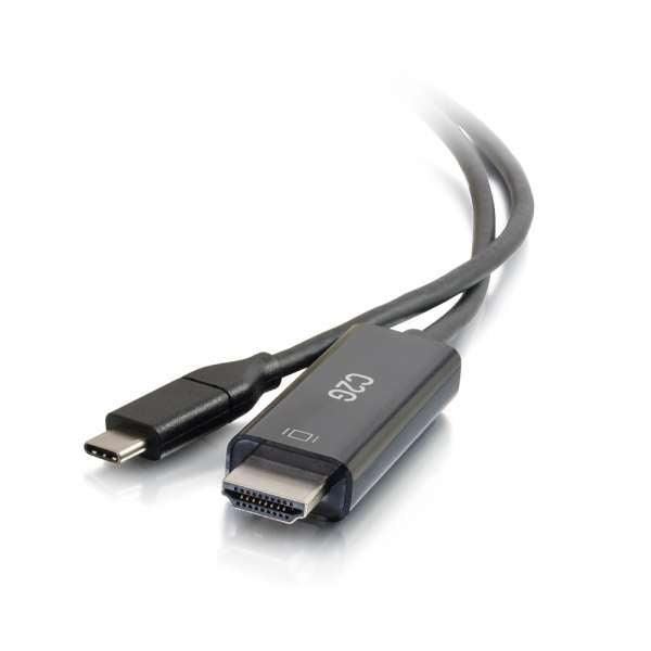 C2G 1ft (0.3m) USB-C® to HDMI® Audio/Video Adapter Cable - 4K 60Hz - 26906 - Creation Networks