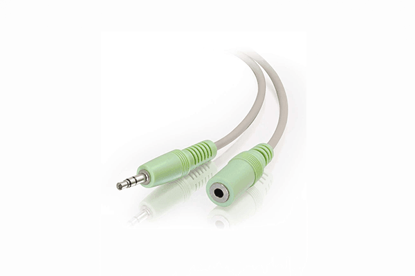C2G 25ft (7.6m) 3.5mm M/F Stereo Audio Extension Cable (PC-99 Color-Coded) - 27413 - Creation Networks
