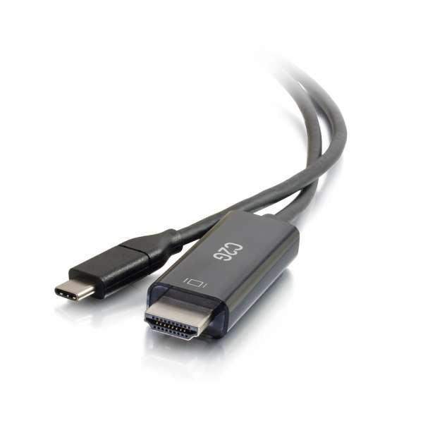C2G 3ft (0.9m) USB-C® to HDMI® Audio/Video Adapter Cable - 4K 60Hz - CG26888 - Creation Networks