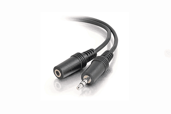 C2G 6ft (1.8m) 3.5mm M/F Stereo Audio Extension Cable - CG13787 - Creation Networks