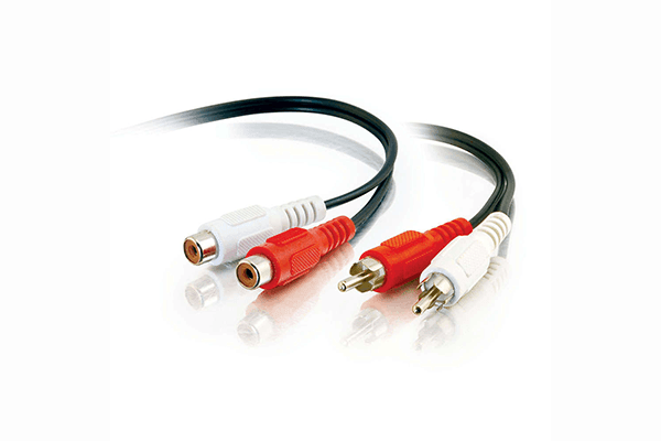 C2G 6ft (1.8m) Value Series™ RCA Stereo Audio Extension Cable - 40468 - Creation Networks