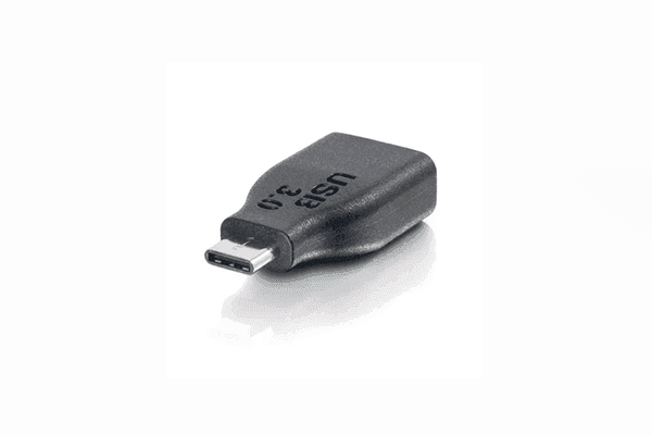 C2G USB 3.0 (USB 3.1 Gen 1) USB-C® to USB-A Adapter Converter M/F - Black - CG28868 - Creation Networks