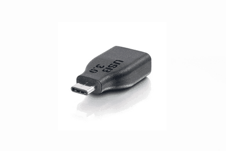C2G USB 3.0 (USB 3.1 Gen 1) USB-C® to USB-A Adapter Converter M/F - Black - CG28868 - Creation Networks