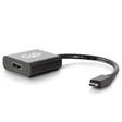 C2G USB-C® to HDMI Audio/Video Adapter Converter - 4K 30Hz - Black - CG29474 - Creation Networks