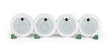 Cambridge Sound DS1320-W-4 Dynasound Active Emitter, 4 Pack, Cables not included (White) - 911.0807.900 - Creation Networks