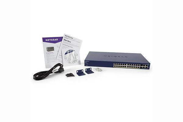 Cambridge Sound DSPoE24 Netgear 24 Port PoE Switch - 911.0716.900 - Creation Networks