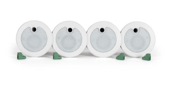 Cambridge Sound DYNASOUND DS1320-W-4 Active Emitter, White - 4 Pack. Cables not included. - 0807.900 - Creation Networks