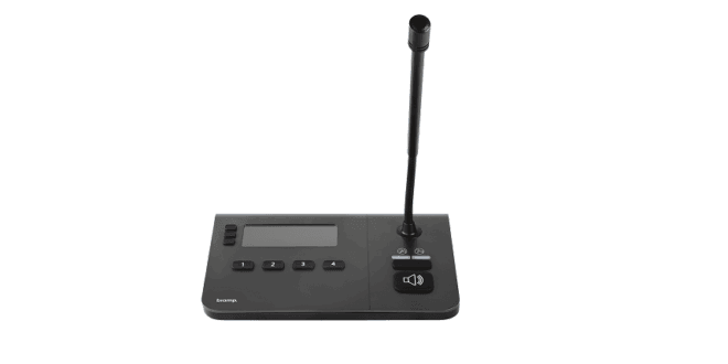 Cambridge Sound NPX G1040 4-button convenience paging station - 1808.900 - Creation Networks