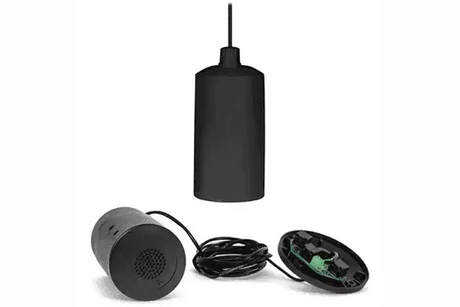 Cambridge Sound QT 100 White Noise Sound Masking System with Pendant Emitters for up to 1,600SF (Black) - CN-QT10020B - Creation Networks