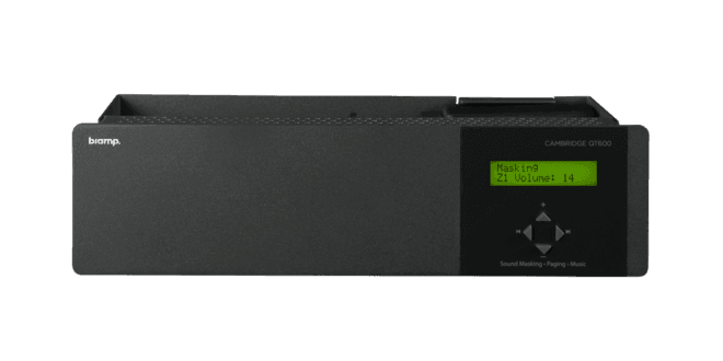 Cambridge Sound Qt 600 6-zone sound masking control module - 0867.900 - Creation Networks