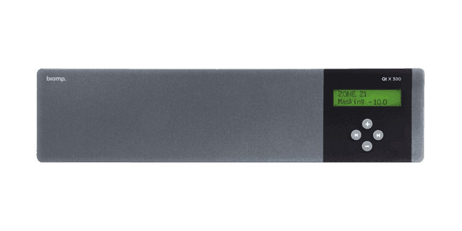 Cambridge Sound QT X300 3-zone sound masking, paging and background music bundle for up to 3,600SF - Creation Networks