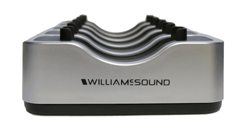 Williams Sound CHG 520 Charger for IR RX20 (5-bay) - Creation Networks