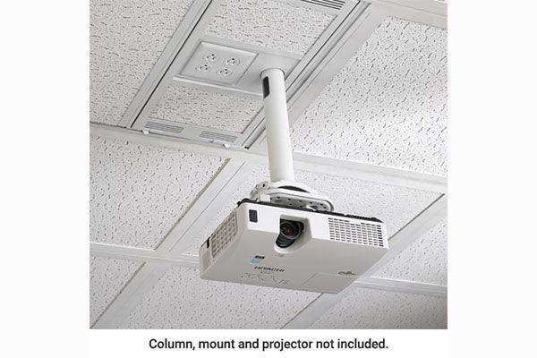 Chief 2 X 2 AV CEILING ENCLOSURE W/COLUMN - CMS492C - Creation Networks
